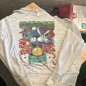 Stellah Gray Graphic Short Sleeve Tee